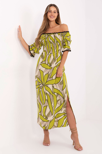 Khaki värvi kleit 2