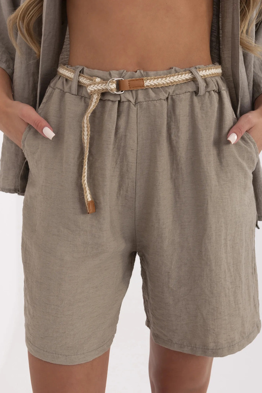 Lühikesed püksid-MI-SN-6620.72P-tumebeež