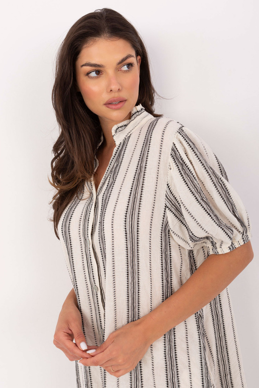 Kleit TW-SK-BI-2451.84 valge-must