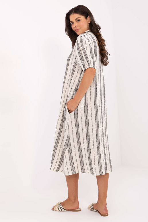 Kleit TW-SK-BI-2451.84 valge-must