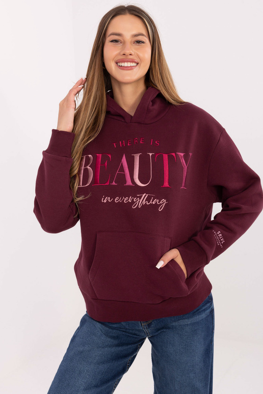 Bordo värvi sviiter