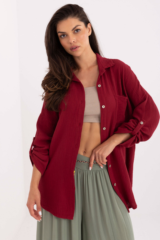 Särk bordoopunase värviga MO-KS-9368.98