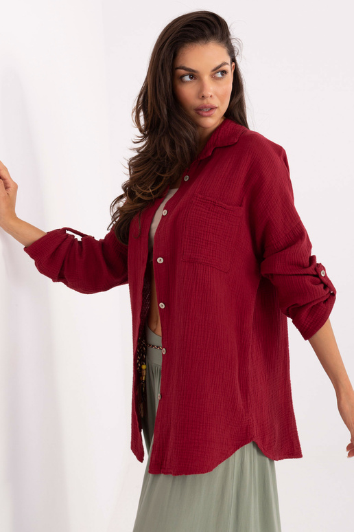 Särk bordoopunase värviga MO-KS-9368.98