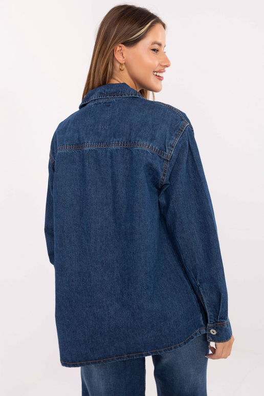 Tumedalt sinised särk