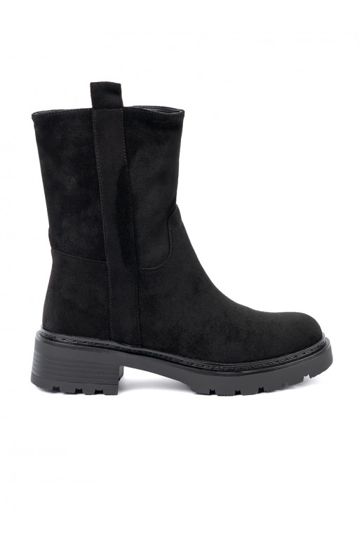 Must lumesaapad  z cholewką 