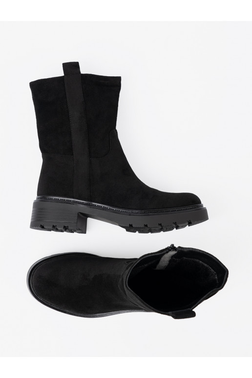 Must lumesaapad  z cholewką 