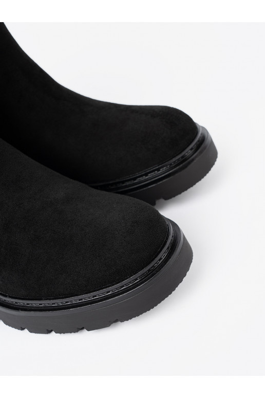 Must lumesaapad  z cholewką 