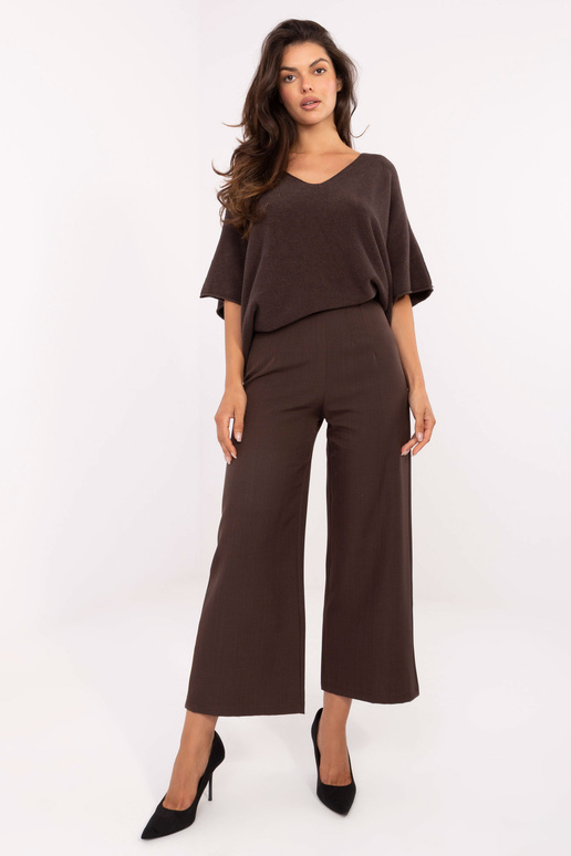 Tumedad pruunid püksid