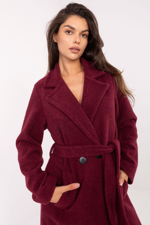 Mantel burgundia värvi