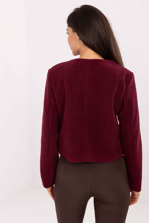 Jakk burgundia värvi