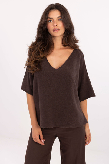 Tumedat pruun kampsun 2