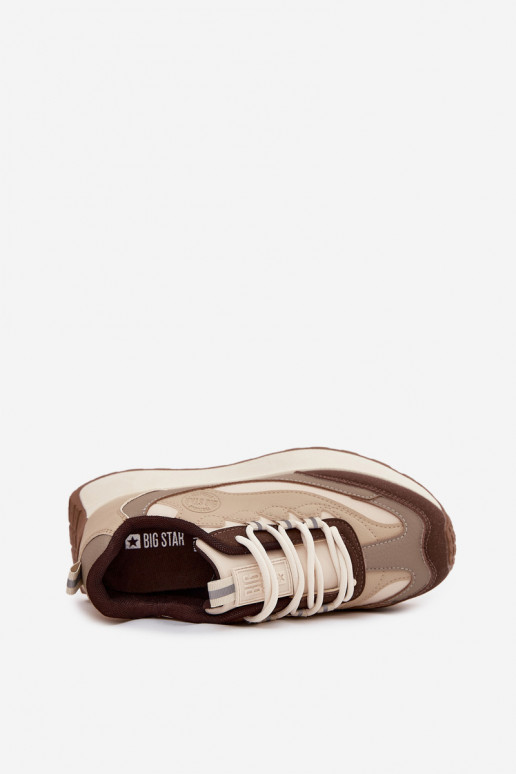 tüüpi jalanõud  platvormiga Big Star SS274002 HI-POLY SYSTEM beeži värvi  tüüpi jalanõud  platvormiga Big Star SS274002 HI-POLY SYSTEM beeži värvi