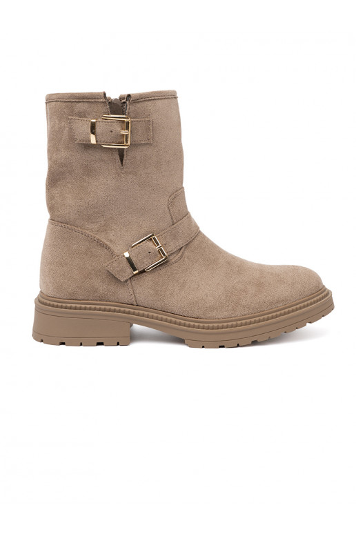 beeži värvi lumesaapad  