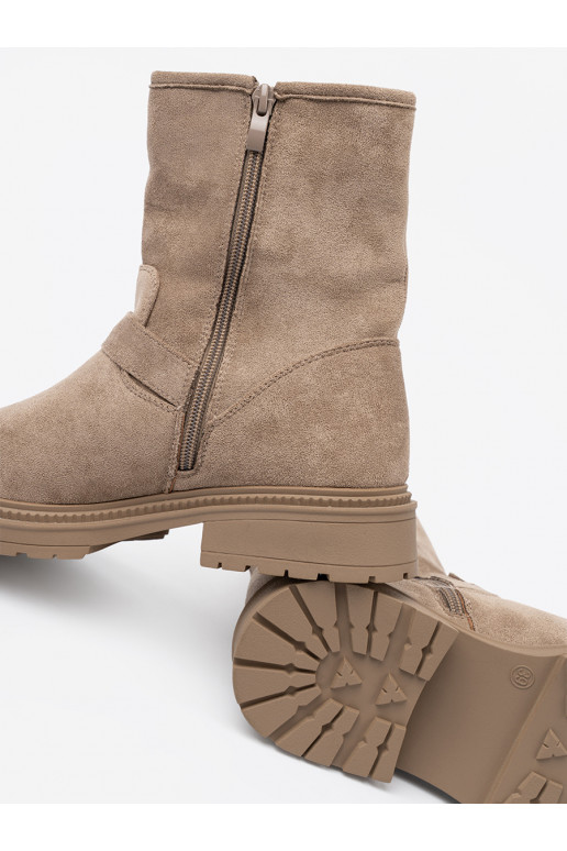 beeži värvi lumesaapad  