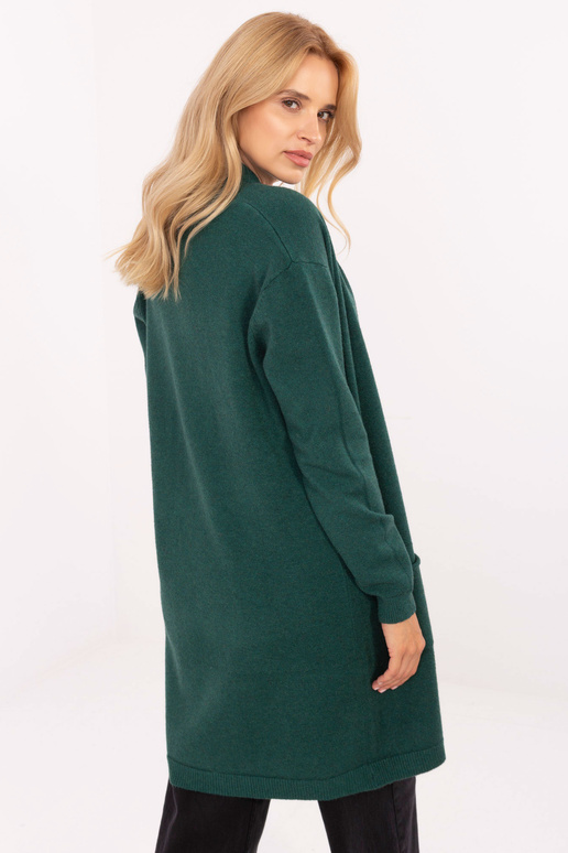 Tumedat rohelised kardigan