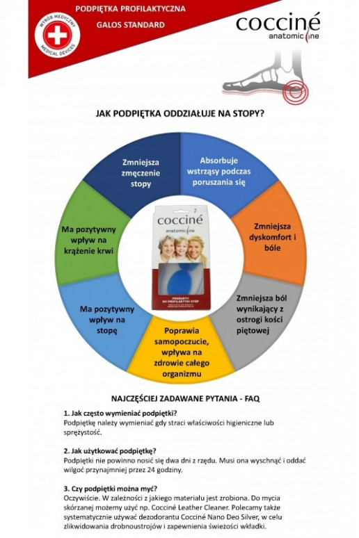 COCCINE GALOS sisetallad Na Ostrogi Z Żelu