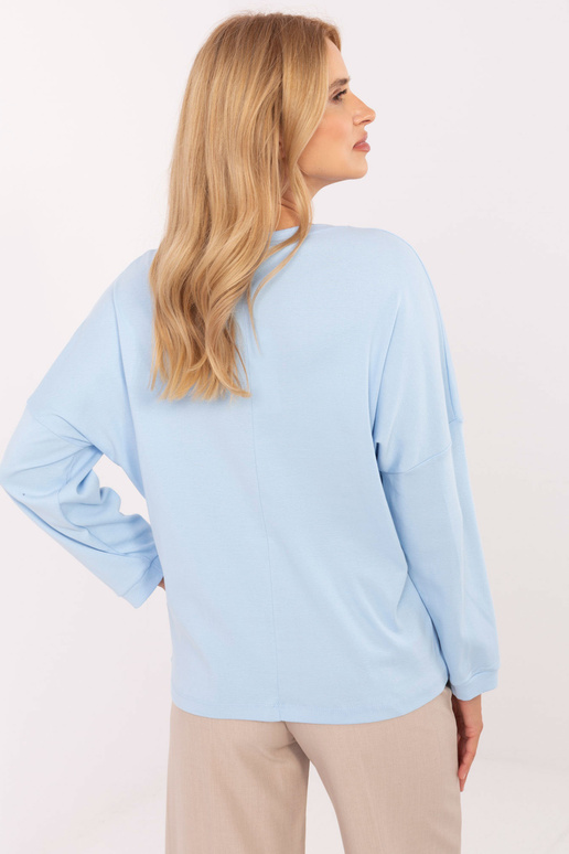 Heledalt sinine pluus