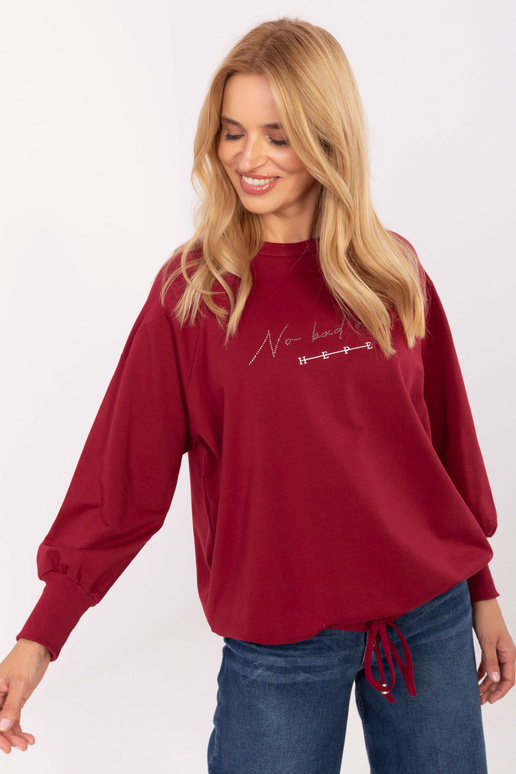 Bordeaux gofreeritud ülemine