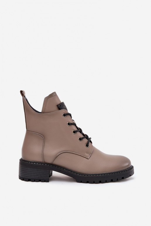 voodriga Naiste poolsaapad  Vinceza 58609 Halli värvi