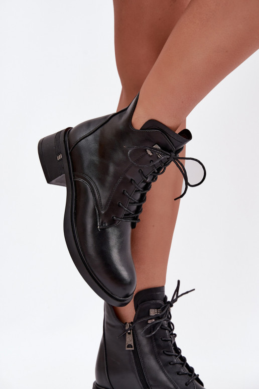 voodriga Naiste poolsaapad  Vinceza 58602 Must