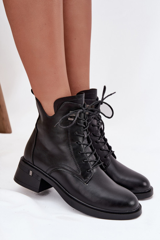 voodriga Naiste poolsaapad  Vinceza 58602 Must