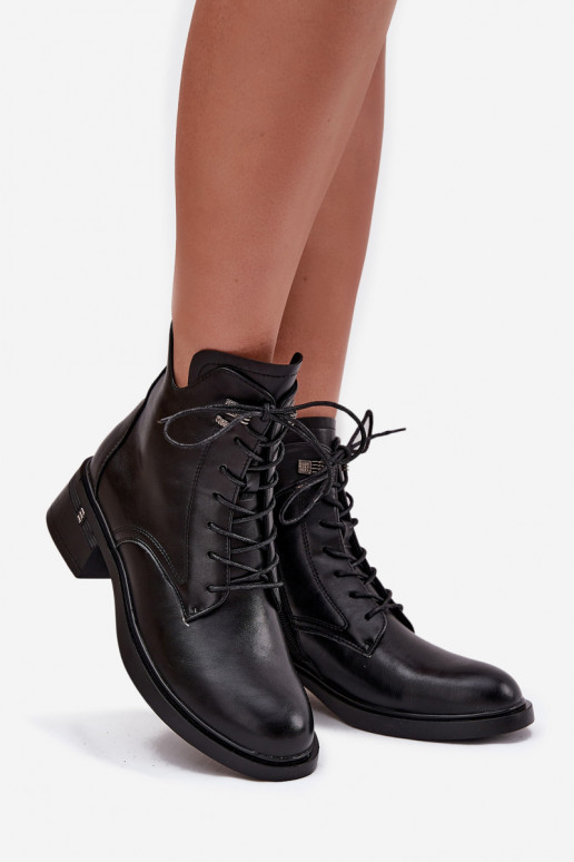 voodriga Naiste poolsaapad  Vinceza 58602 Must