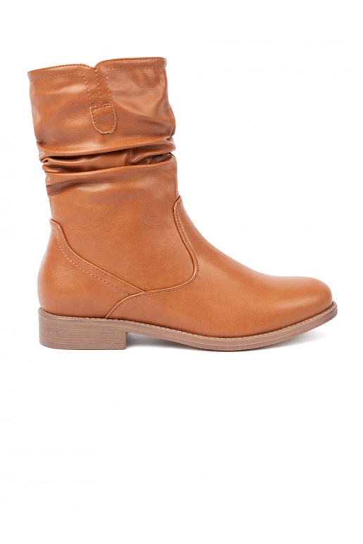 Komfortowe lumesaapad karmelowe z marszczeniami