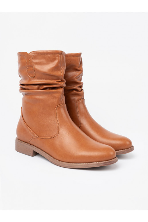 Komfortowe lumesaapad karmelowe z marszczeniami