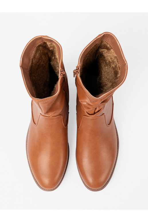 Komfortowe lumesaapad karmelowe z marszczeniami