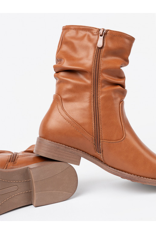 Komfortowe lumesaapad karmelowe z marszczeniami