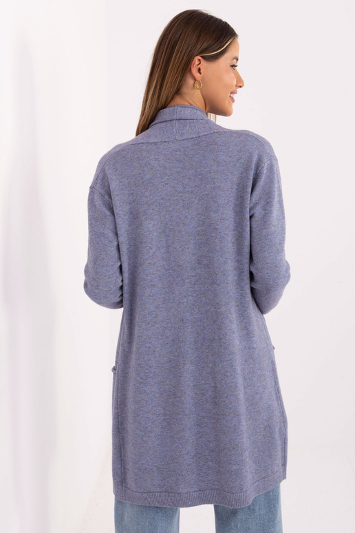 Heledalt lilla kardigan