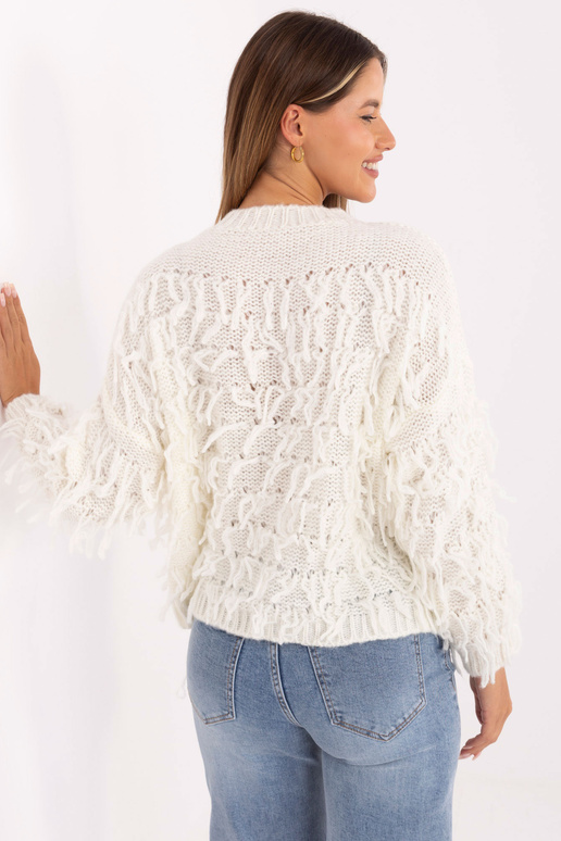 Loodusliku kangas värvi sviiter