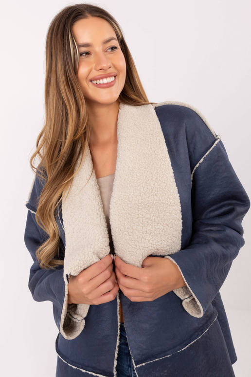 Tumedalt sinine jakk