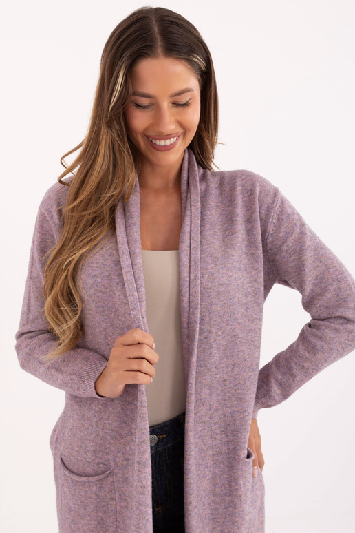 Tumedalt roosa kardigan