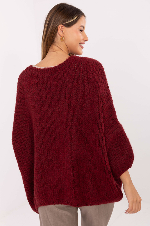 Bordo värvi kampsun