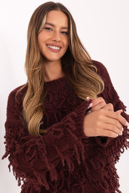 Bordo värvi kampsun