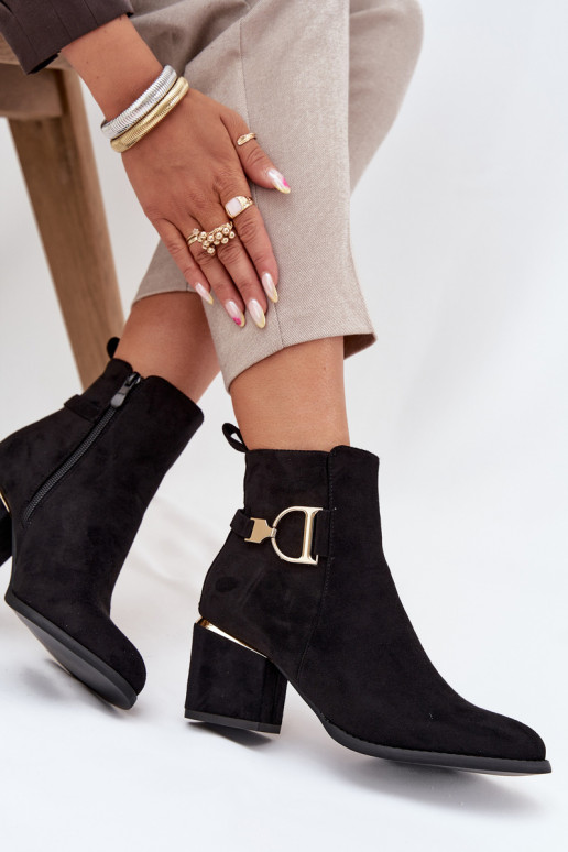 voodriga Pealiste poolsaapad Ze Kuldset värvimi Elementami msuud Ambrine