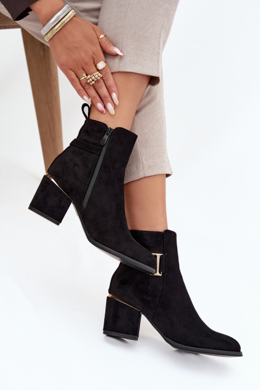 voodriga Pealiste poolsaapad Ze Kuldset värvimi Elementami msuud Ambrine