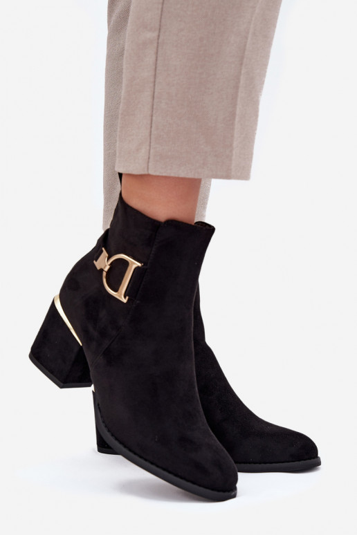 voodriga Pealiste poolsaapad Ze Kuldset värvimi Elementami msuud Ambrine