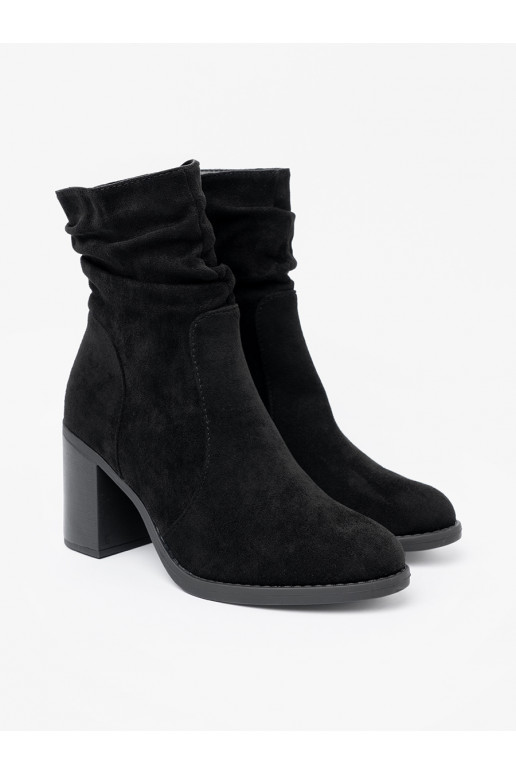 Elegantsed lumesaapad Mustad kõrge kontsaga 