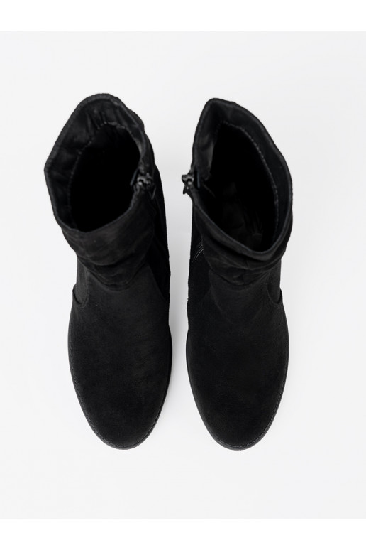 Elegantsed lumesaapad Mustad kõrge kontsaga 