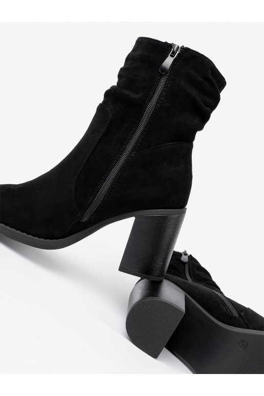 Elegantsed lumesaapad Mustad kõrge kontsaga 