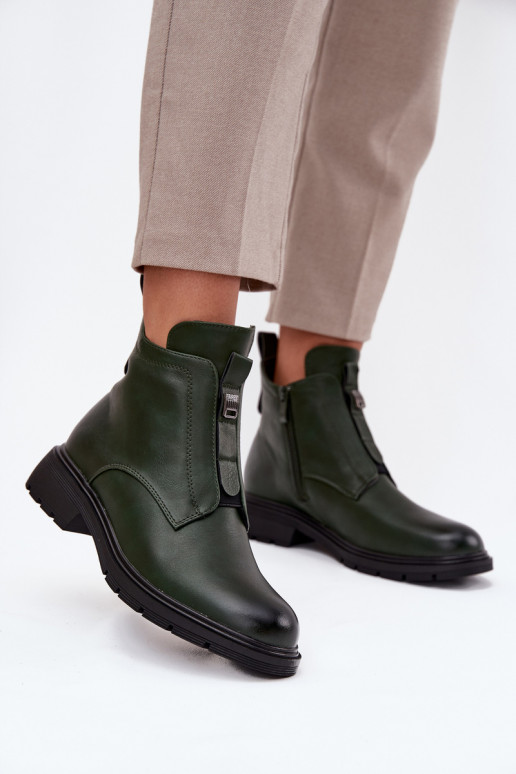 voodriga Naiste poolsaapad   Detalem khakivärvi Roselle