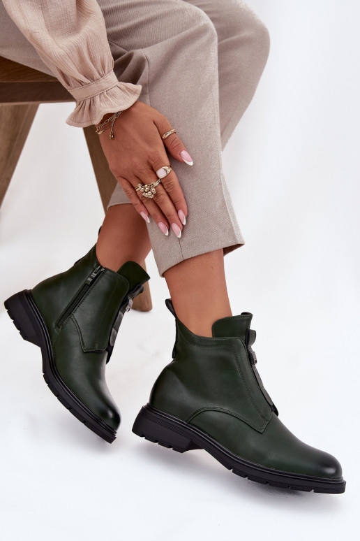 voodriga Naiste poolsaapad   Detalem khakivärvi Roselle