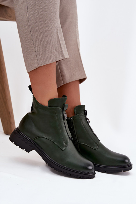 voodriga Naiste poolsaapad   Detalem khakivärvi Roselle