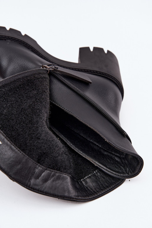 voodriga Naiste poolsaapad  Z Podwójnym Zamkiem Vinceza 58605 Must