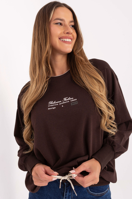 Tumepruun dressipluus