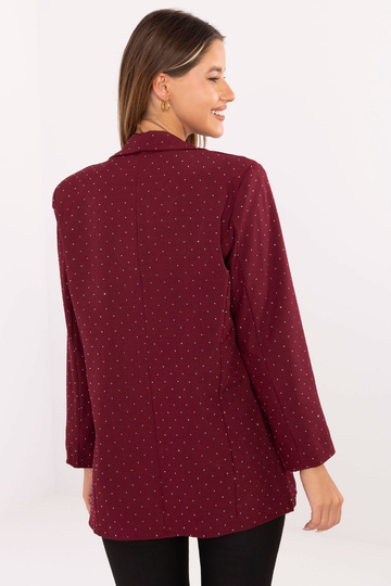 Burgundia värvi jakk 2