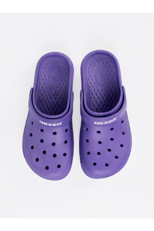 Violetne värv kingad typu Crocs Violetne värv kingad typu Crocs