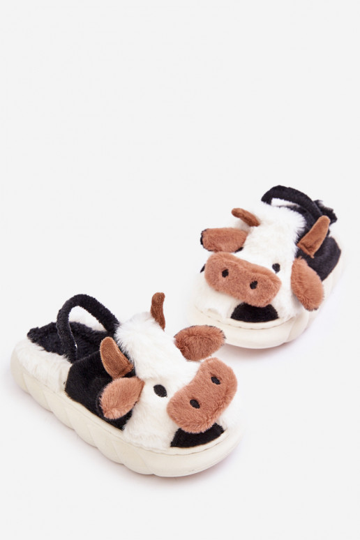 Laste jalanõud  Plätud  Krowy valget värvi Tamorrin Laste jalanõud  Plätud  Krowy valget värvi Tamorrin